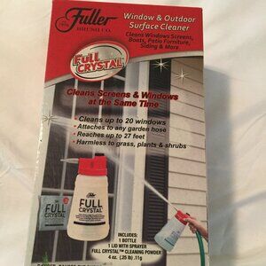 Fuller Brush FBFC-6 Full Crystal Window and Outdoor Surface Cleaner NEW Complete